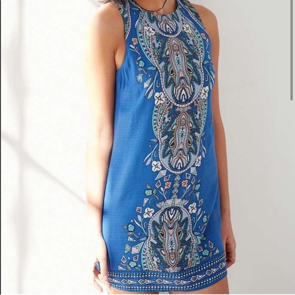 Urban Outfitters Ecote Guinevere Open Back Mini Dress
